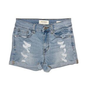 PACSUN Shortie Denim Shorts